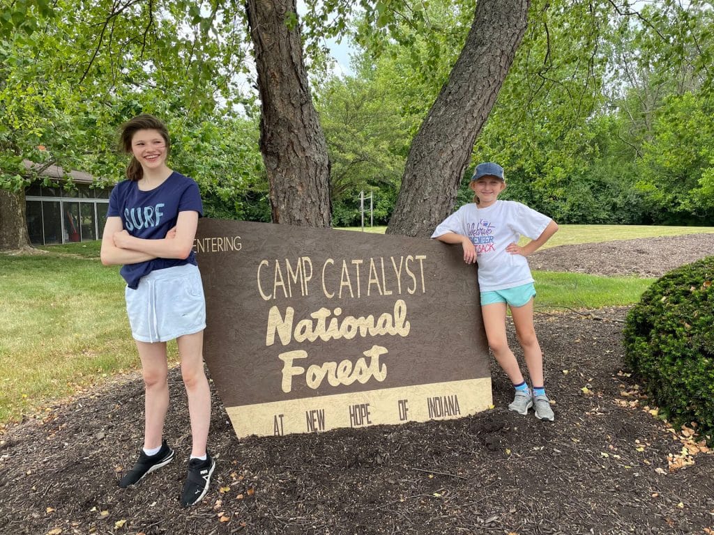 Camp Catalyst Sign Picture
